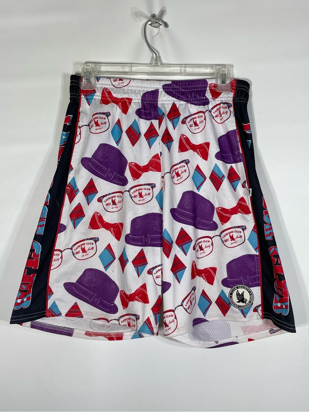 Flow Society Youth Boys Medium Graphic Breathable Lacrosse Shorts